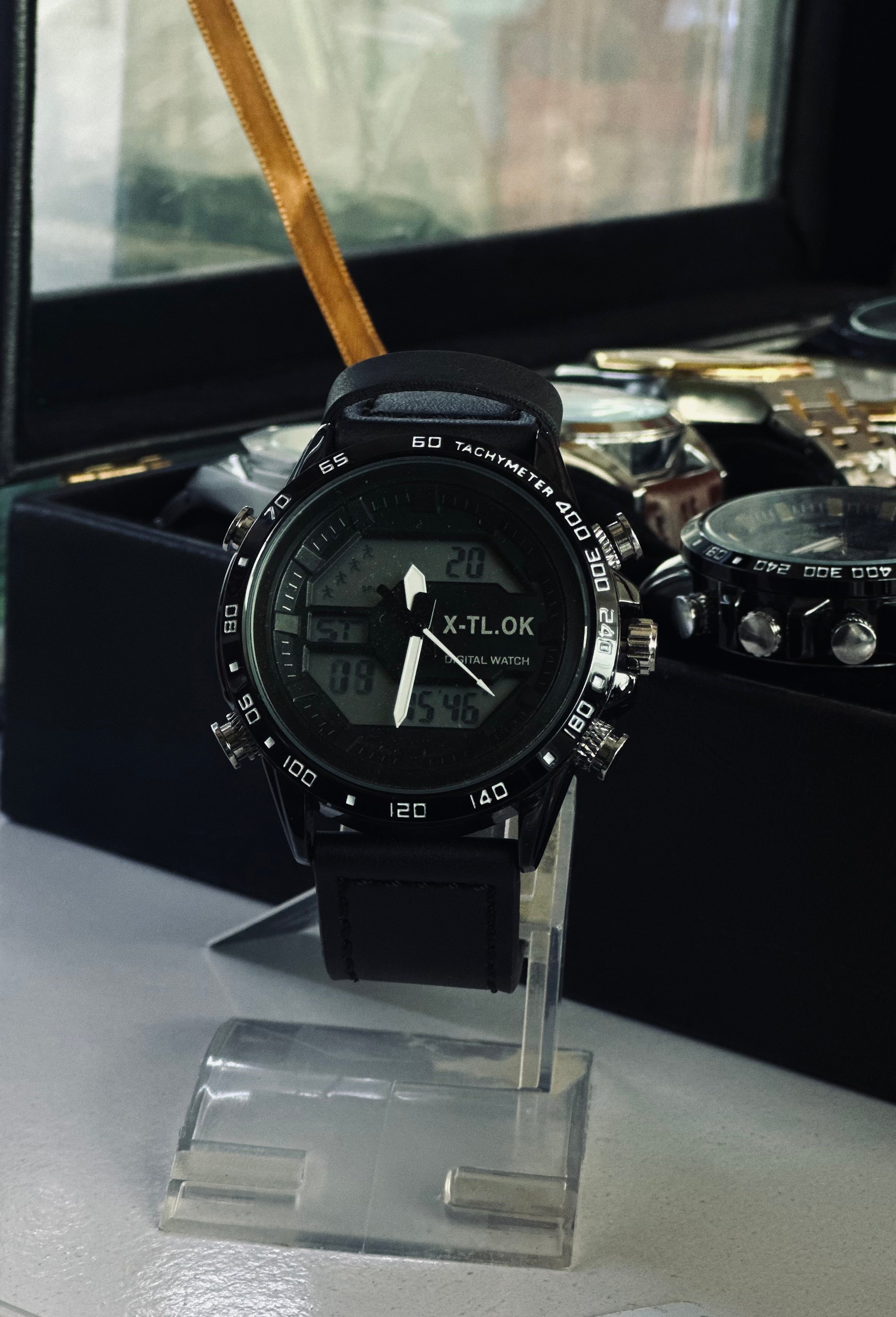 X-TL.OK Leather Strap Watch