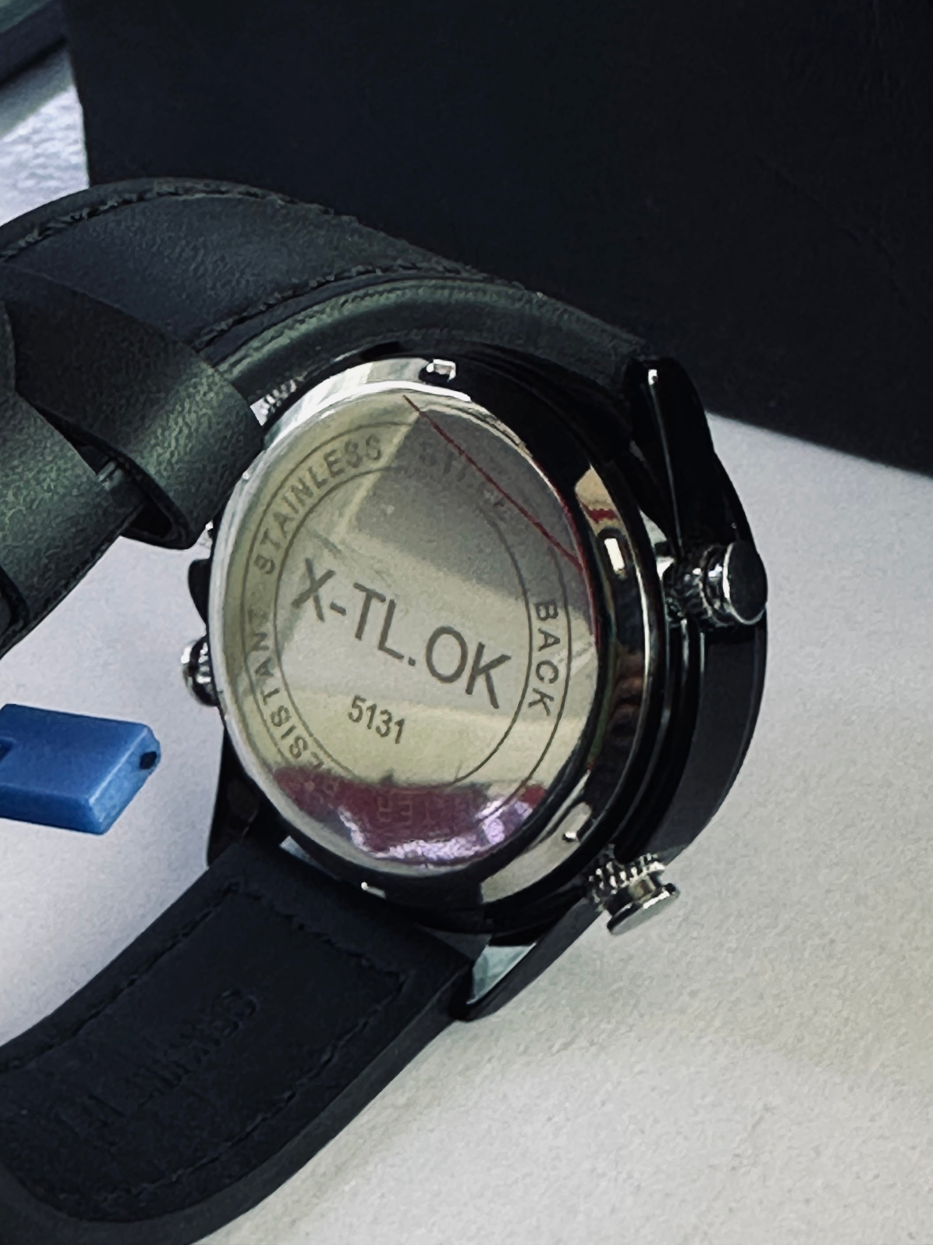 X-TL.OK Leather Strap Watch